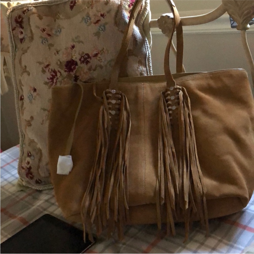 Suede large tote by Zadig and Voltaire!!
